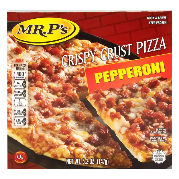 Crispy Crust Pepperoni Pizza Frozen