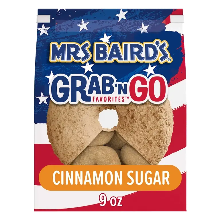 Mrs Baird's Cinnamon Mini Donuts Bag, 9oz
