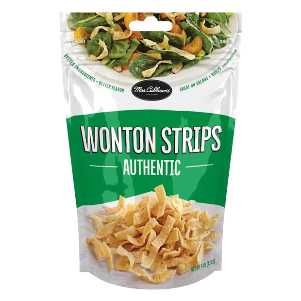 Authentic Wonton Strips
