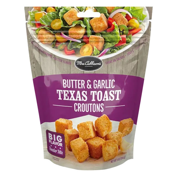 Butter & Garlic Texas Toast Croutons