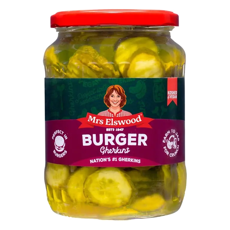 Burger Gherkins 670g