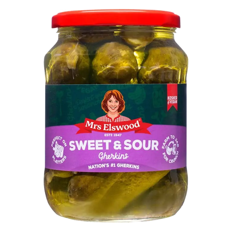 Sweet & Sour Gherkins