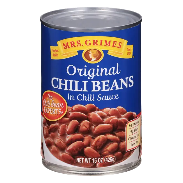 Mrs. Grimes Original Chili Beans in Chili Sauce 15 oz