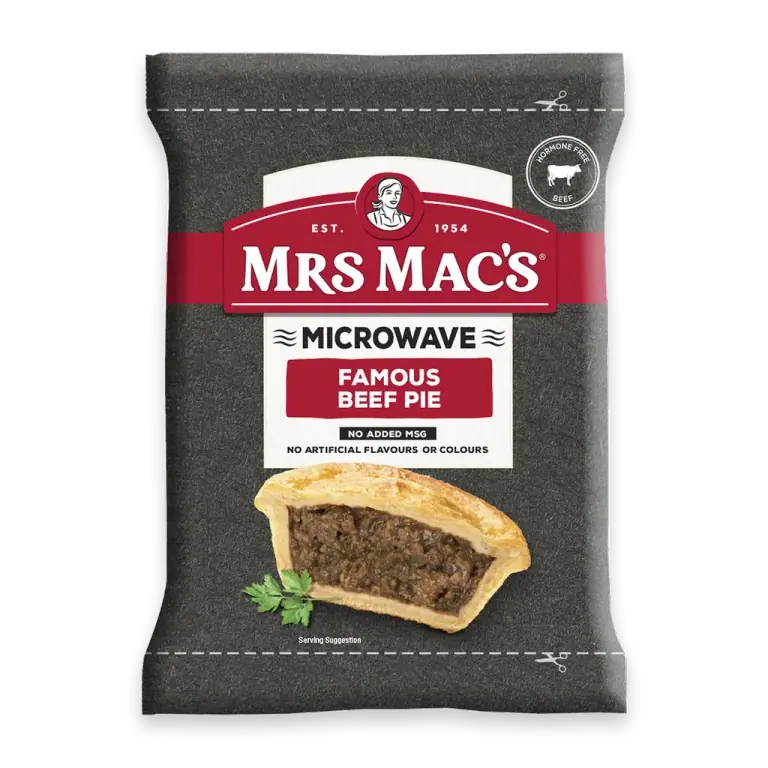 Microwave Beef Pie Frozen