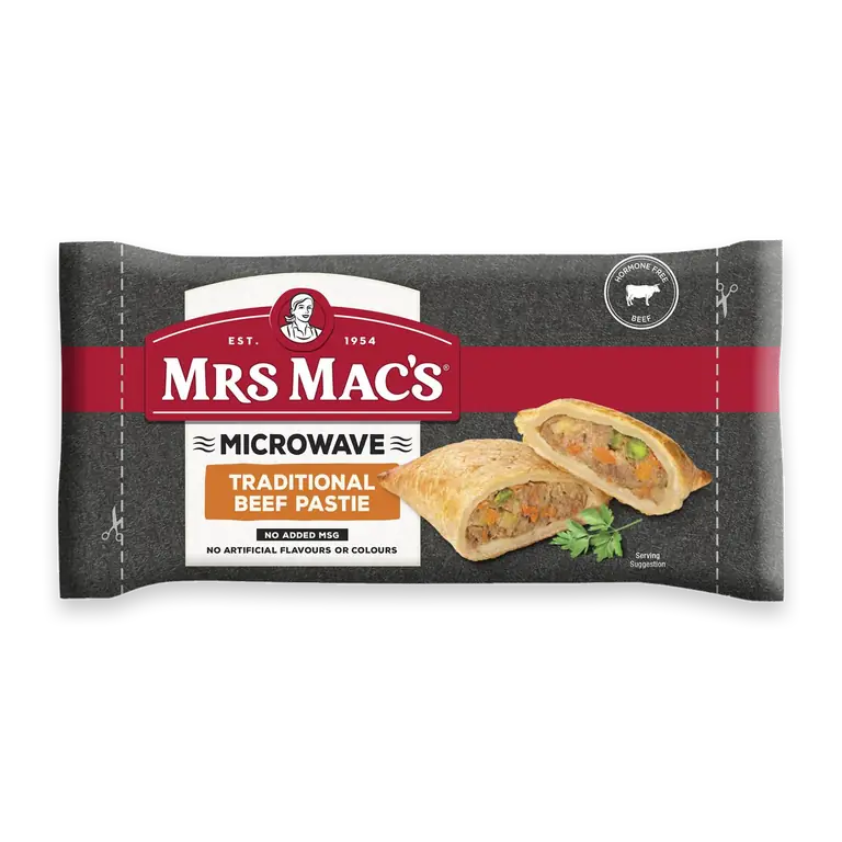 Microwave Traditional Beef Pastie