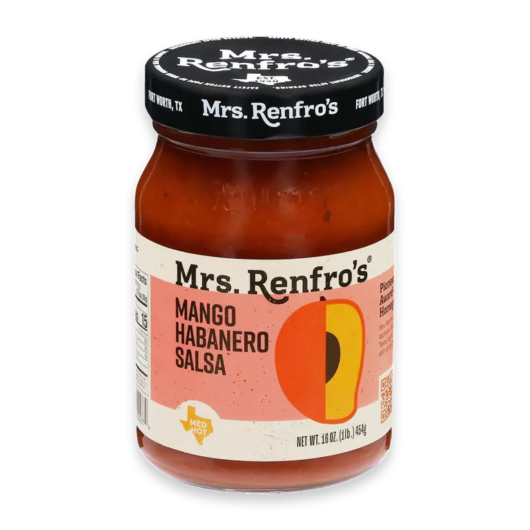 Medium Hot Mango Habanero Salsa