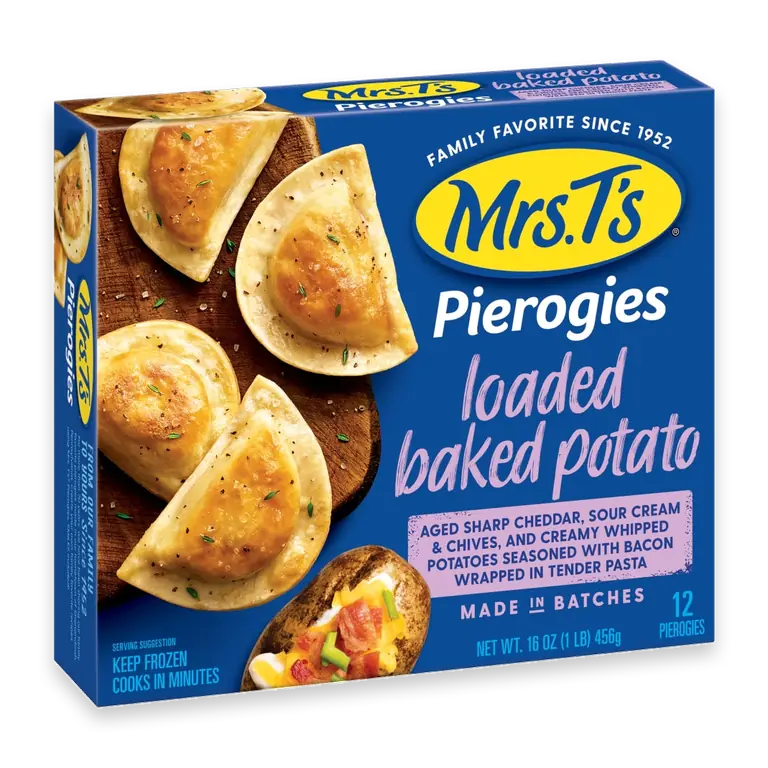Loaded Baked Potato Pierogies