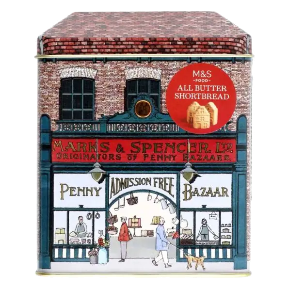 Penny Bazaar Shortbread Tin