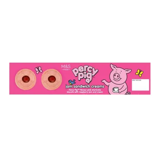 Percy Pig Jam Sandwich Creams