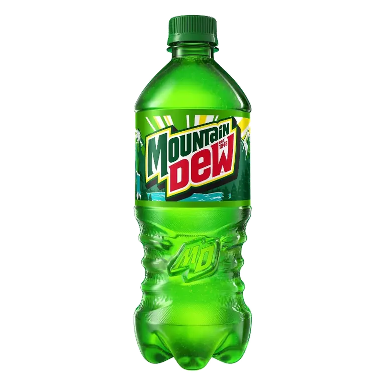 Mountain Dew Citrus Soda, 20 fl oz Bottle