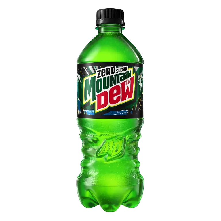 Mountain Dew Zero Sugar, 20 fl oz Bottle