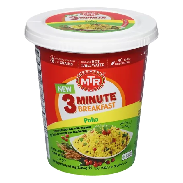 Poha, 3 Minute Breakfast
