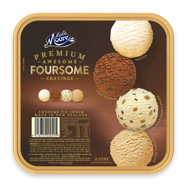 Awesome Foursome Cravings Ice Cream Tub