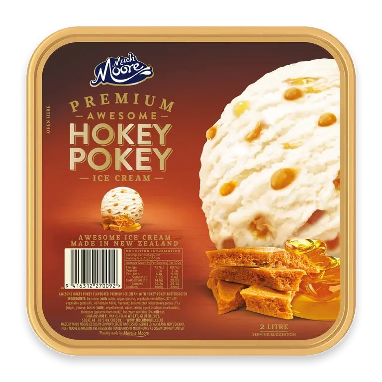 Awesome Hokey Pokey Ice Cream Tub