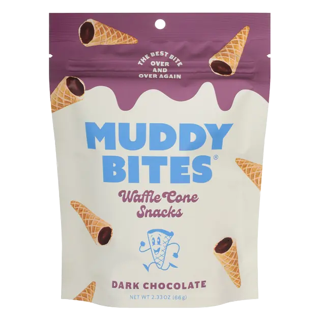 Dark Chocolate Waffle Cone Snacks