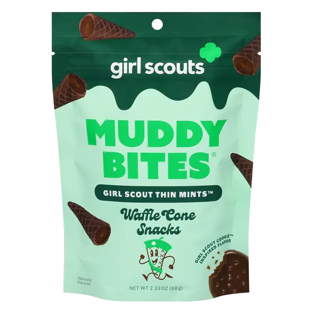 Girl Scout Thin Mints Waffle Cone Snacks