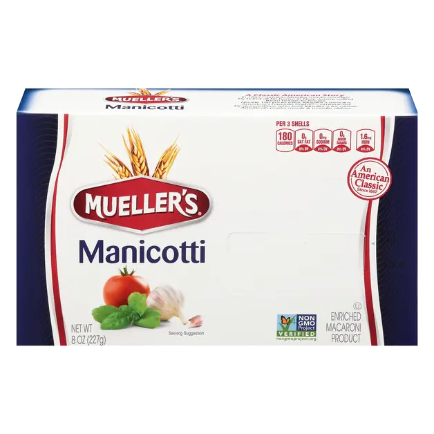 Manicotti Pasta
