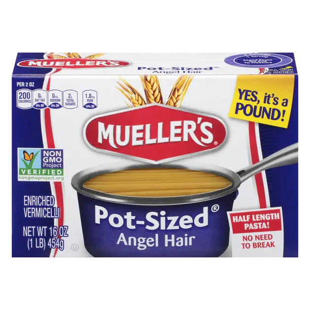 Pot-Sized Angel Hair Pasta