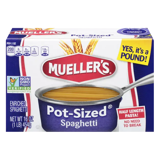 Pot-Sized Spaghetti Pasta