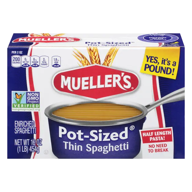 Pot-Sized Thin Spaghetti Pasta