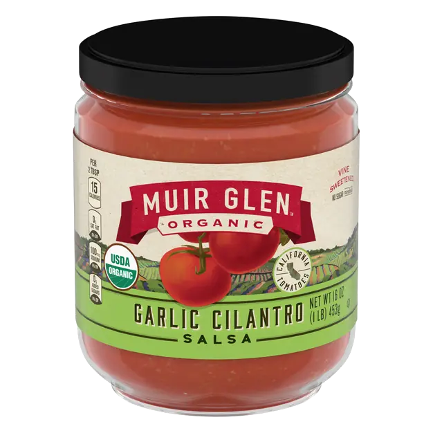 Organic Garlic Cilantro Salsa