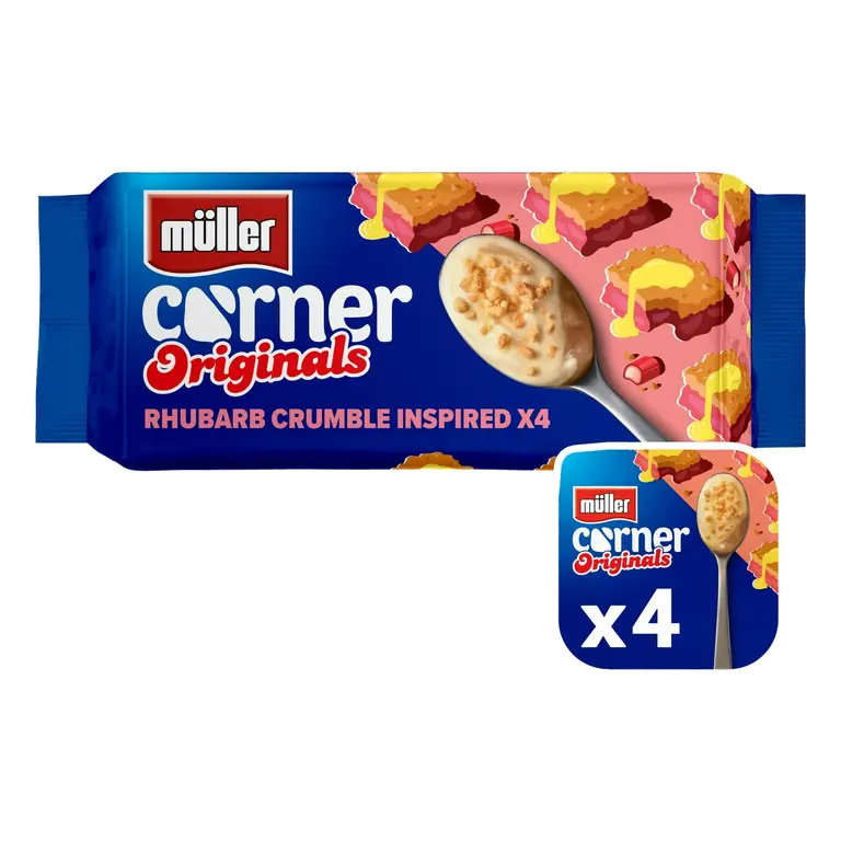 Corner Originals Rhubarb Crumble Yogurt