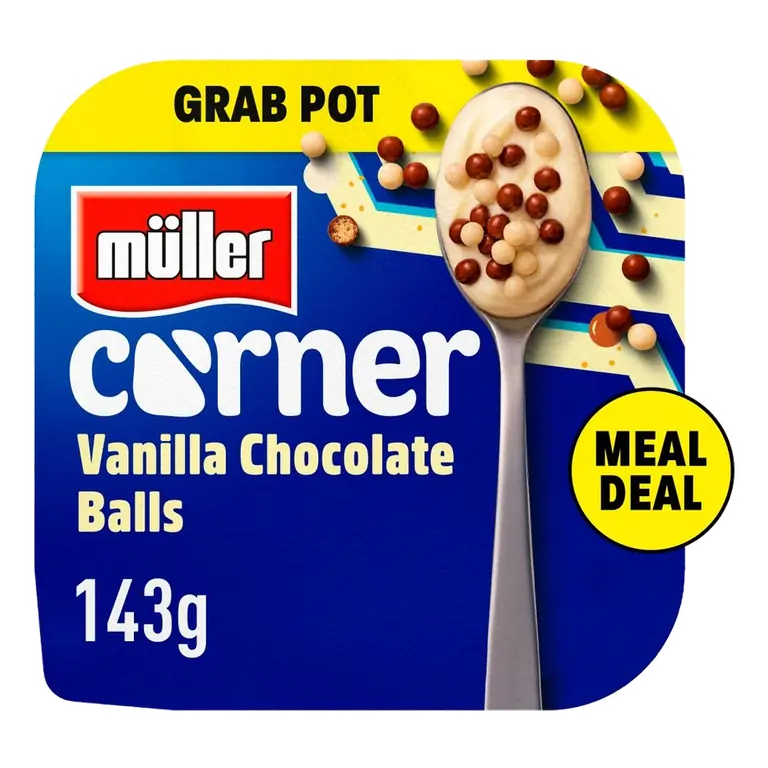 Corner Vanilla Chocolate Balls Grab Pot 143g