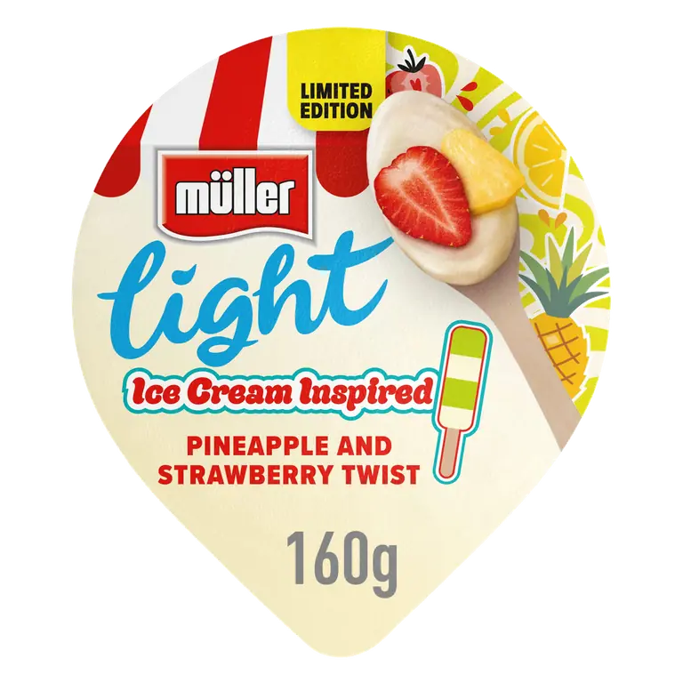 Muller Light Low Fat Limited Edition Yogurt 160g