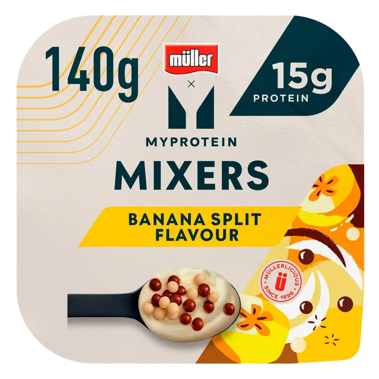 Müller Myprotein Banana Split Flavour Mixers 140g