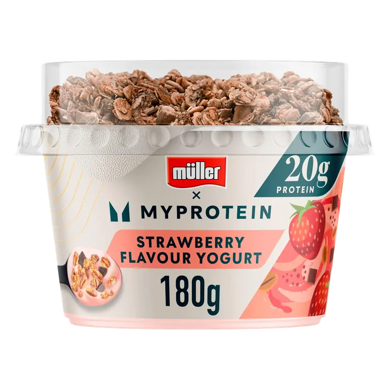 Müller Myprotein Crunch Strawberry Yogurt 180g