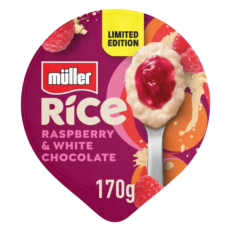 Rice Limited Edition Raspberry & White Chocolate 170g