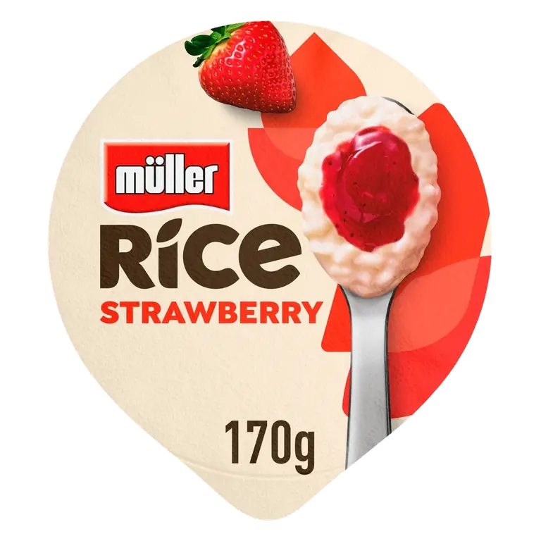 Rice Strawberry Low Fat Dessert 170g