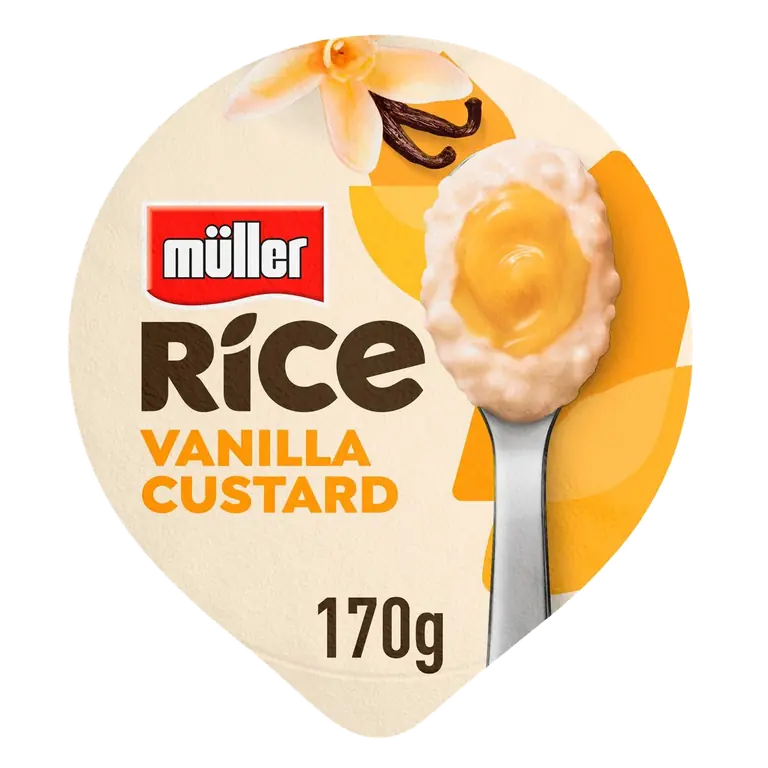 Rice Vanilla Custard Low Fat Dessert 170g
