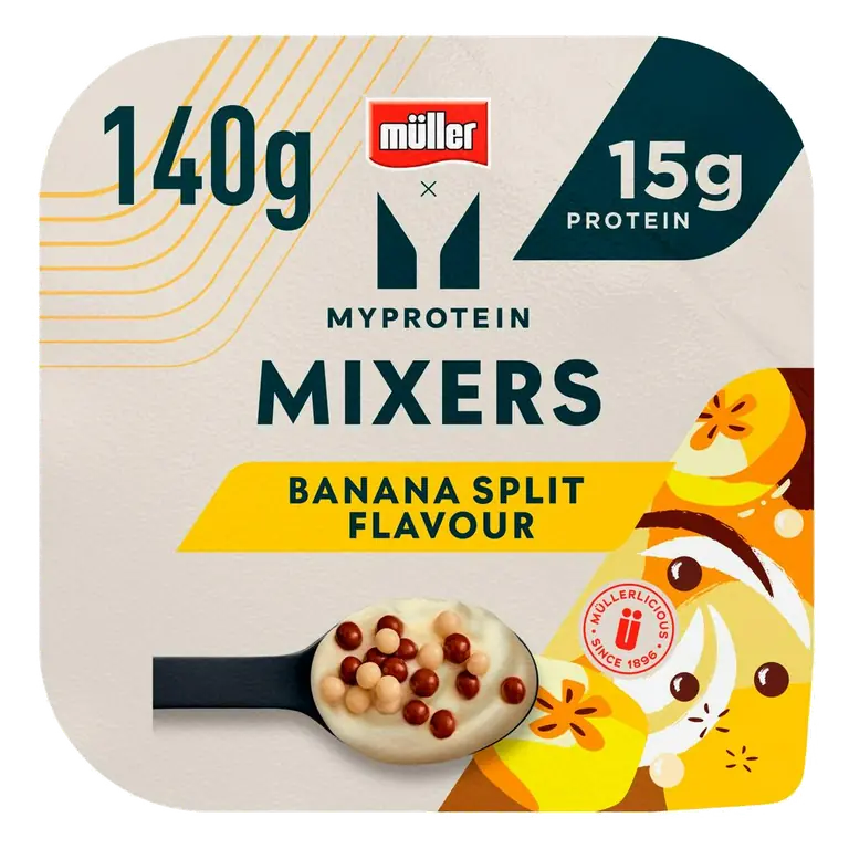 x Myprotein 150g Banana Split Mixers Yogurt