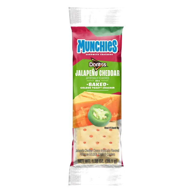 Doritos Jalapeno Cheddar & Toast Sandwich Crackers