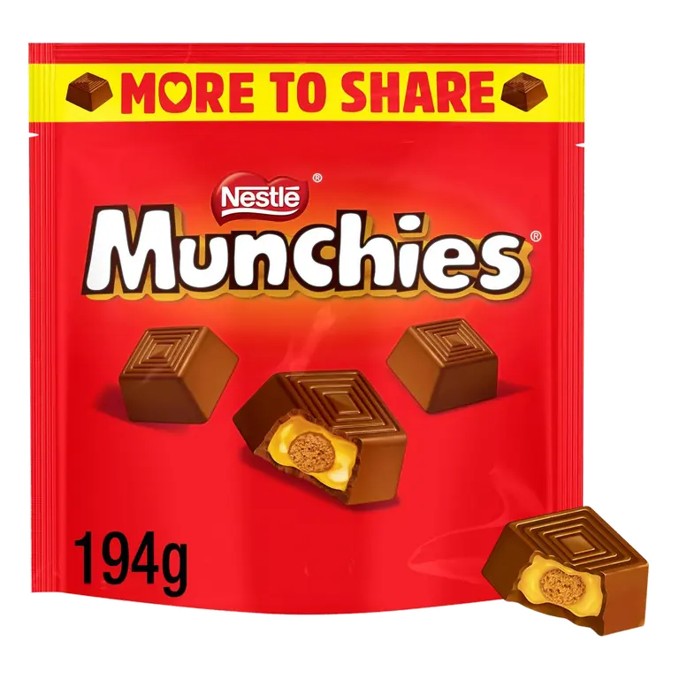 Milk Chocolate & Caramel More to Share Sharing Bag 194g