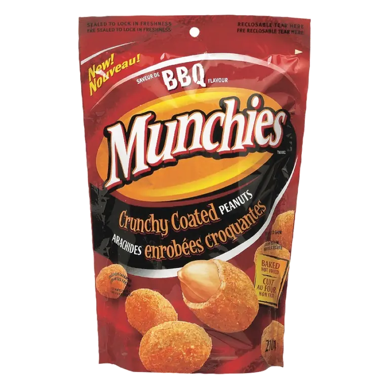 Crunchy Coated Peanuts BBQ 210 g