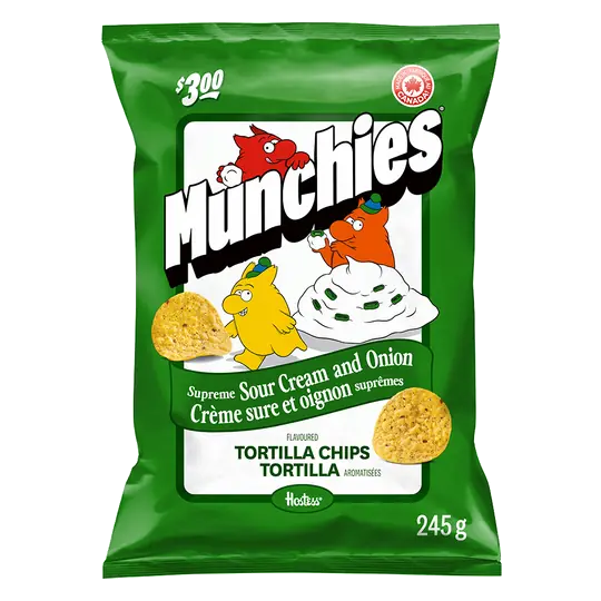 Tortilla Chips Supreme Sour Cream And Onion Flavoured 245 g