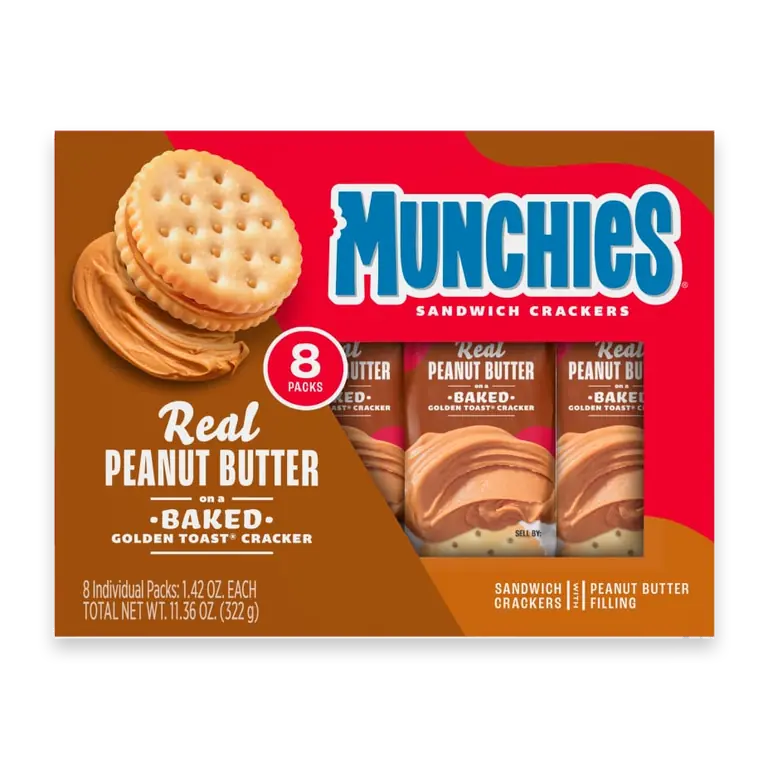 Peanut Butter Sandwich Snack Crackers