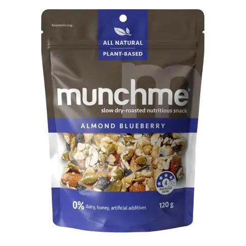 Nutritious Snack Almond Blueberry
