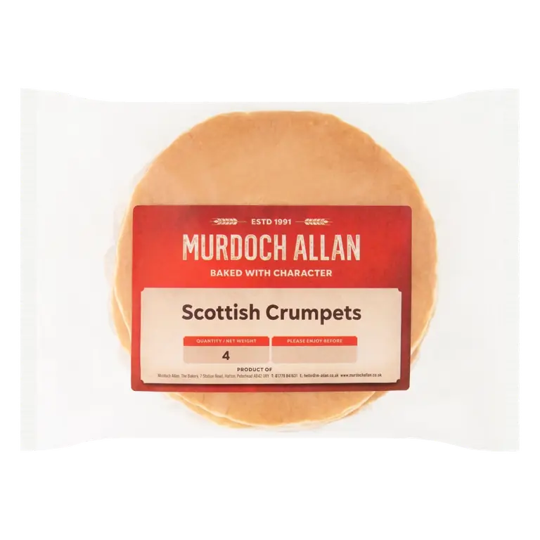 Scottish Crumpets 4 Pack