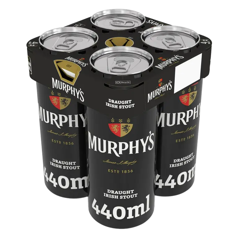 Draught Irish Stout 4% ABV Multipack Beer Cans 4 x 440ml
