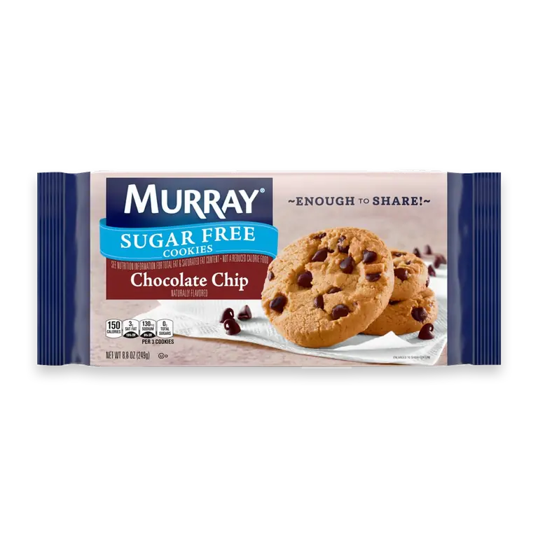 Sugar Free Chocolate Chip Cookies, Share Pack