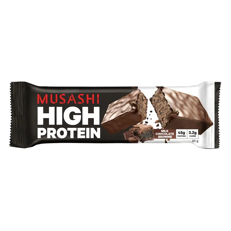 High Protein Milk Choc Brownie Bar
