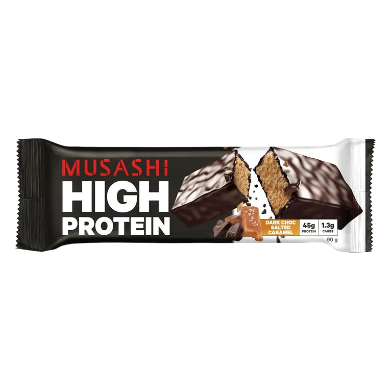 High Protein Salted Caramel Bar
