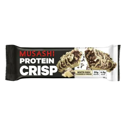 Protein Crisp Bar White Chocolate Cookies & Cream