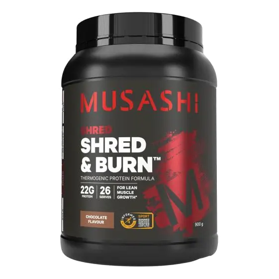 Shred & Burn Protein Powder Chocolate Milkshake