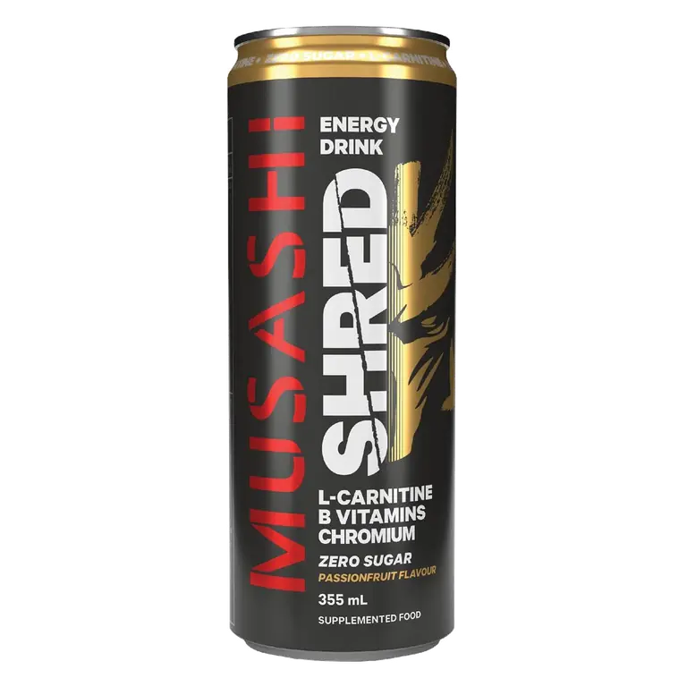 Shred Energy Drink Passionfruit Can