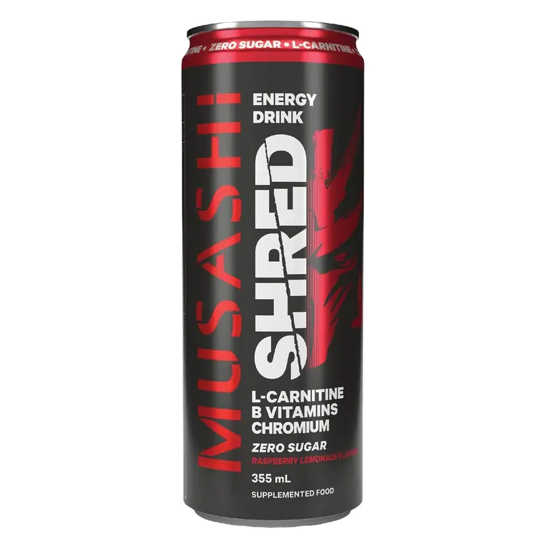 Shred Energy Drink Raspberry Lemonade Can