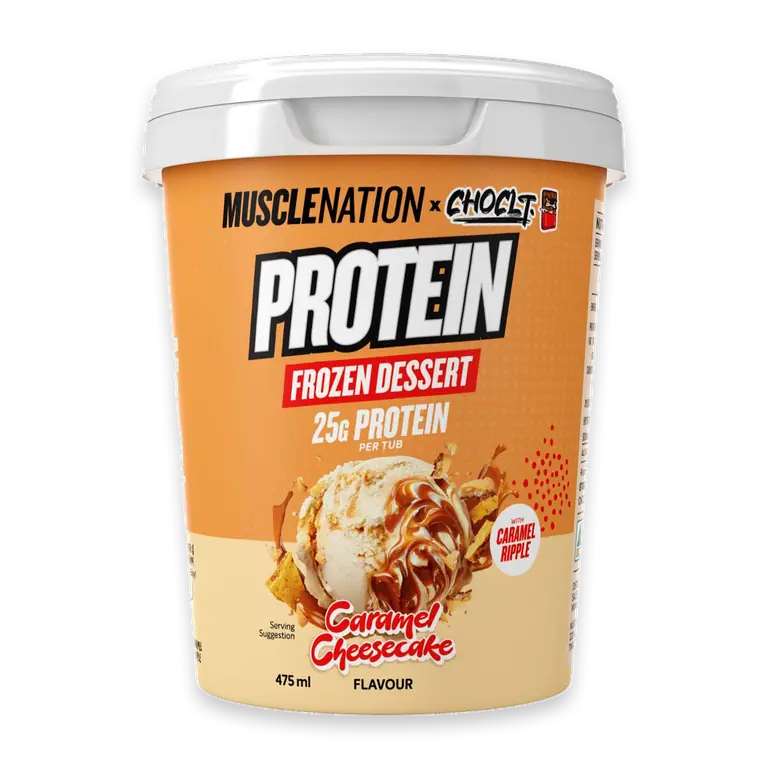 Protein Frozen Dessert Caramel Cheesecake